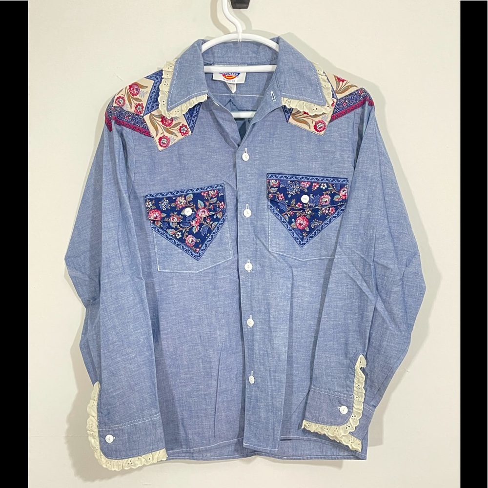 Vintage Dickies Western Shirt